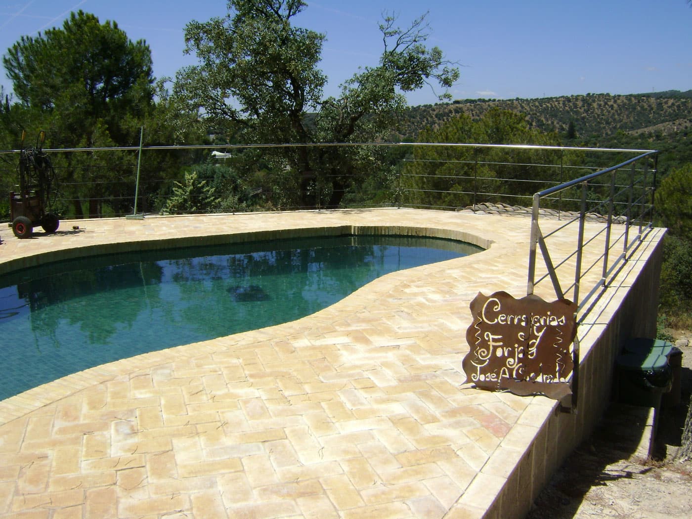Barandilla de piscina